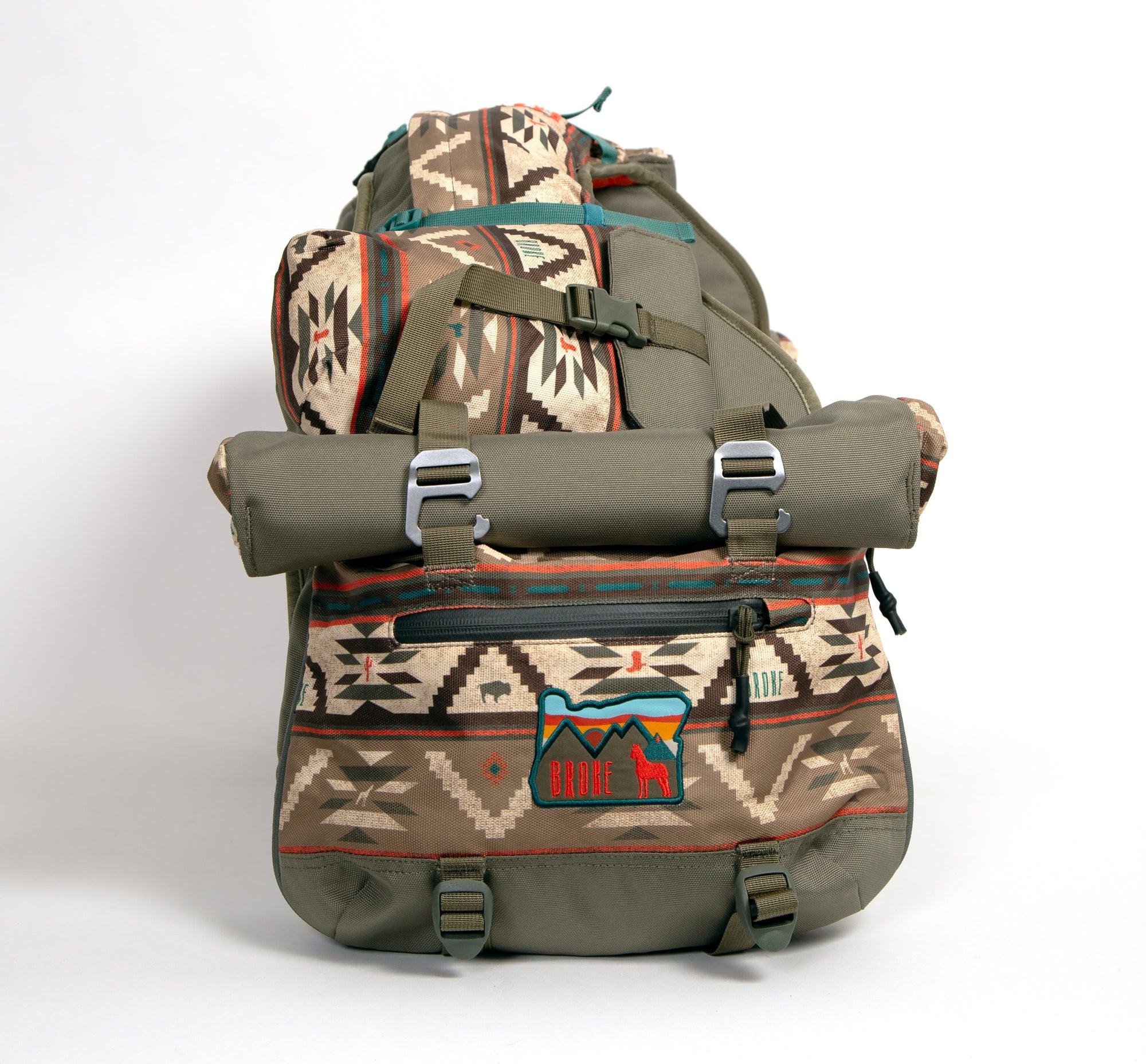 benny gold x jansport x pendleton adobe backpack Overnighter Saddlebag